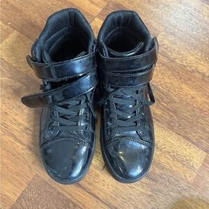 Womens sz 8 High Top Sneaker Dance Shoe Alexandra Collection Hip Hop Black